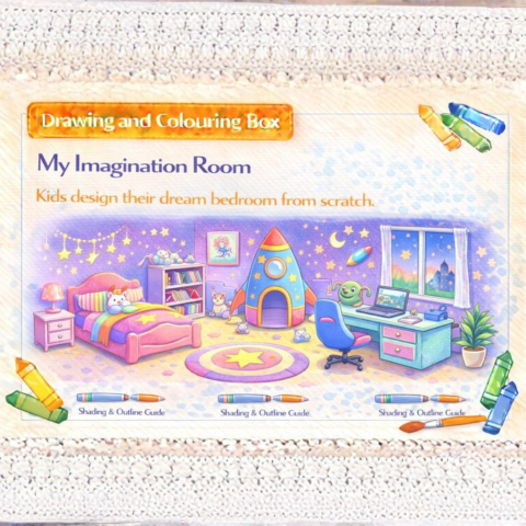 Drawing & Colouring -My Imagination Room