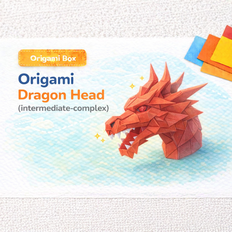 Origami - Dragon Head