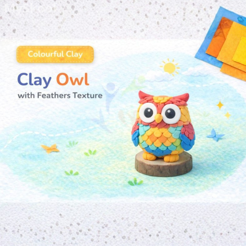 Clay Modelling - Owl with Texture