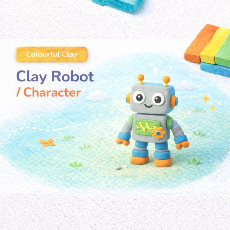 Clay Modelling - Robot / Clay Character
