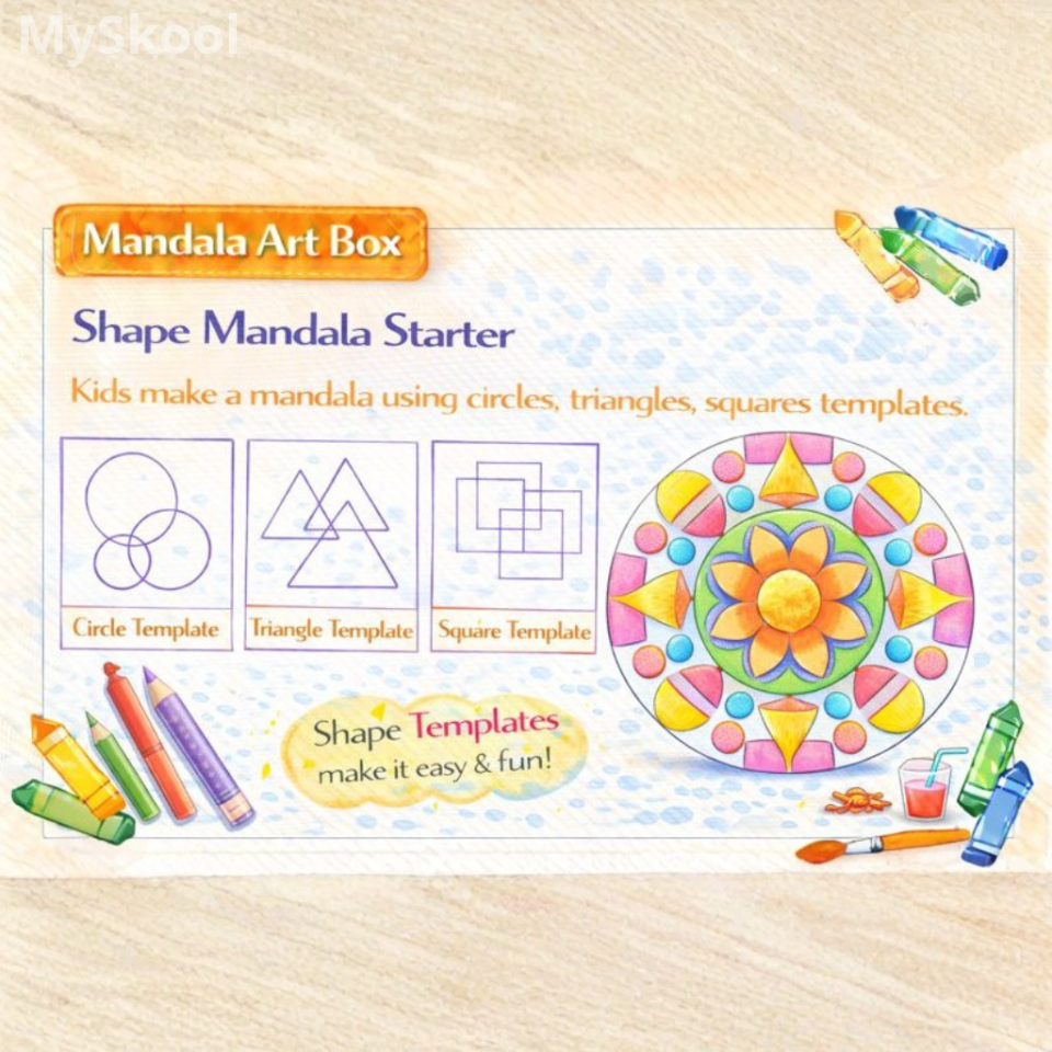 MANDALA ART- Shape Mandala Starter
