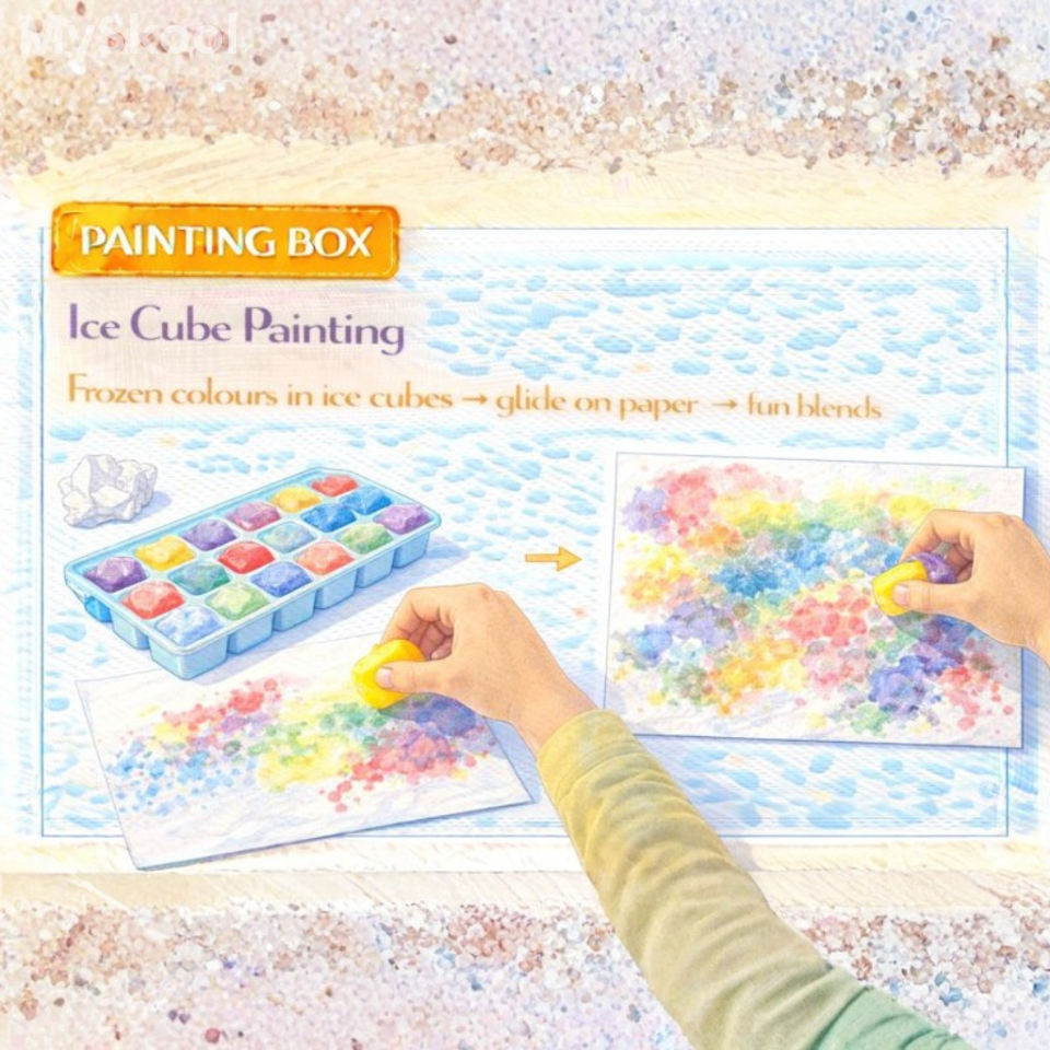 Painting -Ice Cube Painting